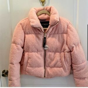 Juicy Couture Pink Puffer Jacket